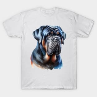 Neapolitan Mastiff Watercolor - Beautiful Dog T-Shirt